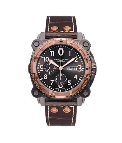 Orologio Hamilton Uomo Khaki Belowzero in Acciaio H78626583 - H78626583